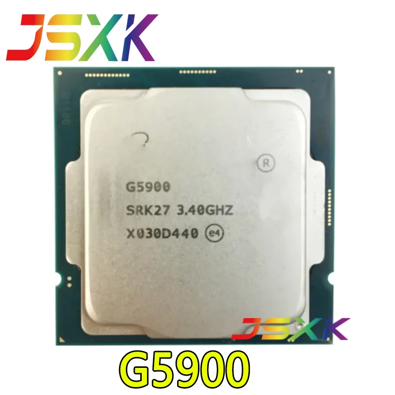 

for Intel celeron g5900 3.4 ghz processador cpu duplo-núcleo 2m 58w lga 1200