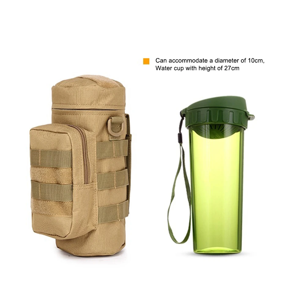 Außen Taktische Militärische Molle Wasser Tasche Nylon Camping Gas Lagerung  Abdeckung Wasser Flasche Halter Jagd Wasser Wasserkocher Halter Beutel -  AliExpress