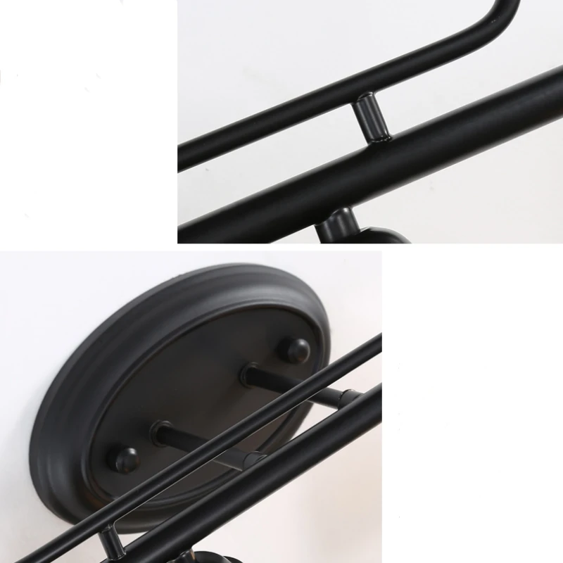 Bathroom Interior Mirror Headlight Bedroom Wall Lamp Living Room aisle American retro industrial style Glass LED Vanity Lights