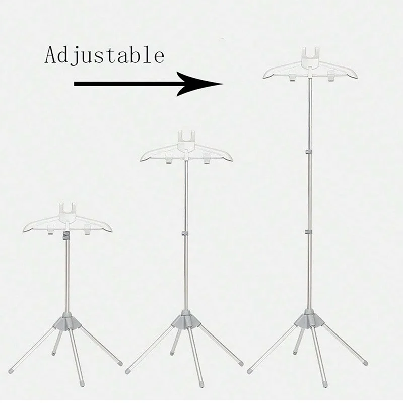 Clothes Steamer Rack 160cm Adjustable Clothes Steamer Rack Telescopic Vertical Fabric Hanging