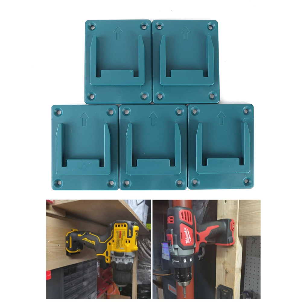 Storage Rack Holder Case Tool Holder Bracket for Bosch/Makita 18V Lithium Battery Storage Stand Rack