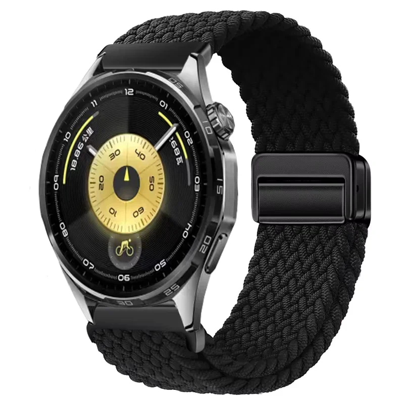 Premium Magnetic Nylon Watch Strap - Comfortable Bracelet for Smartwatches, 20/22mm