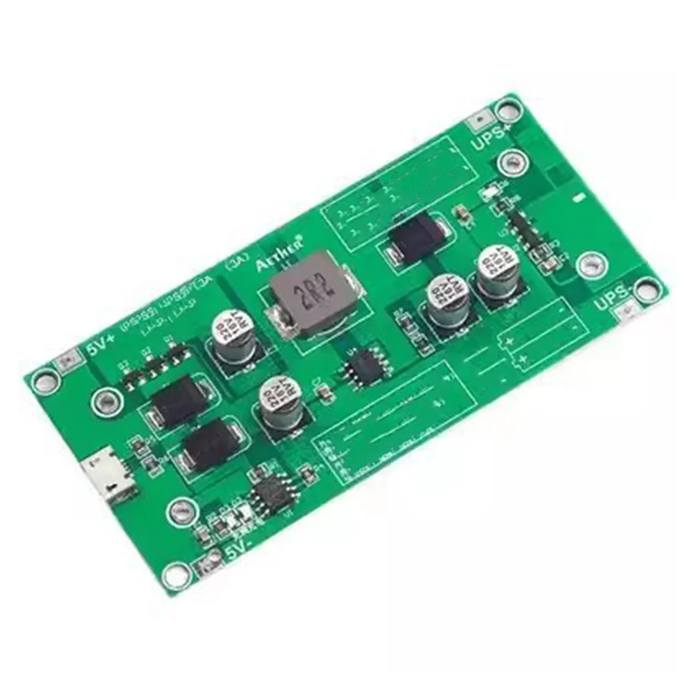 1pc High Power Lithium Battery Boost Module 12V UPS Battery Protection Electronic Board Uninterrupted Power Supply Replace