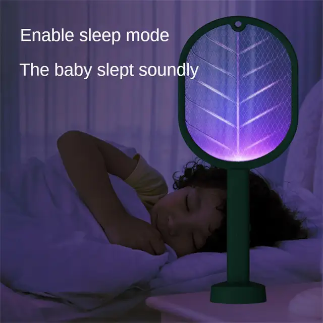 Xiaomi Szúnyog Gyilkos Lámpa Usb Újratölthető Elektromos Összecsukható Szúnyoggyilkos Ütő Légy Swatter 2700 V Riasztó - Image 3