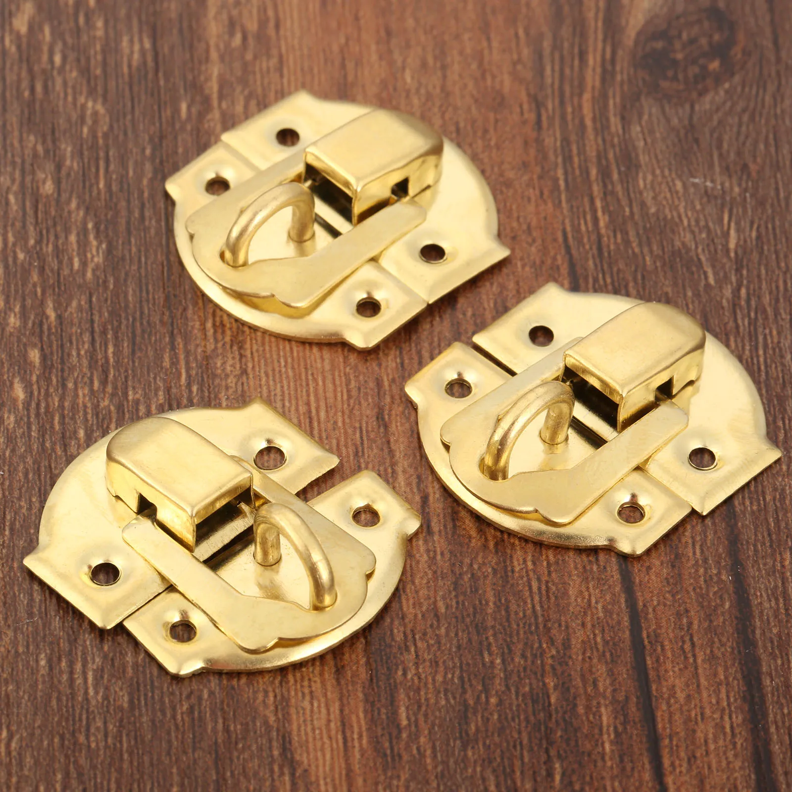 10pcs 27*29mm Box Latch Clasps for Jewelry Chest Box Suitcase Padlock Handbag Buckle Clip Clasp