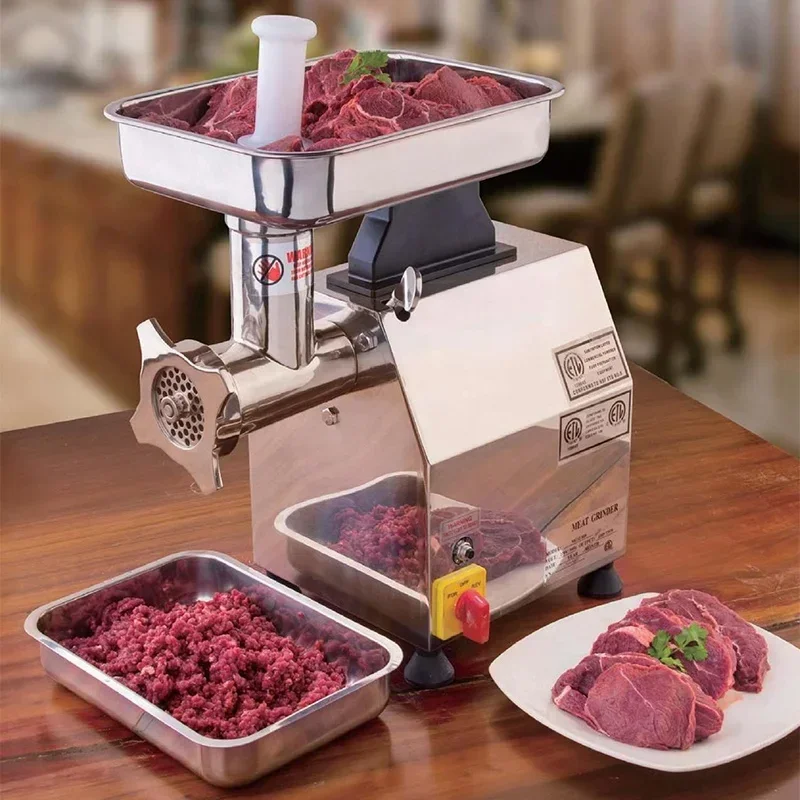 900W22# Stainless Steel Industrial Sausage Meat Grinder Chopper Beef Mincer Commercial Professional Meat Grinder Machine 2