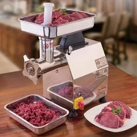 900W22# Stainless Steel Industrial Sausage Meat Grinder Chopper Beef Mincer Commercial Professional Meat Grinder Machine 2