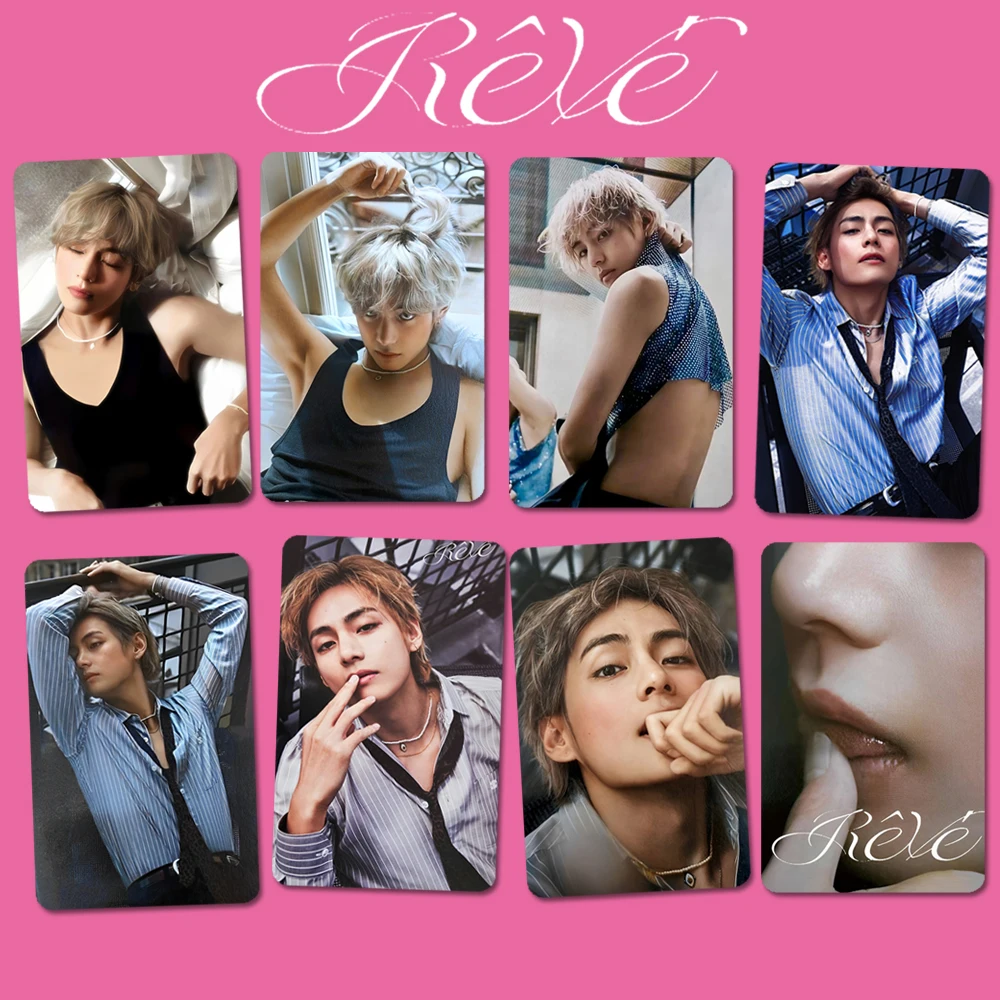 Kpop Photo Cards 10PCS/Lot Idol Holographic Laser Lomo Cards Postcard For Fans Gifts