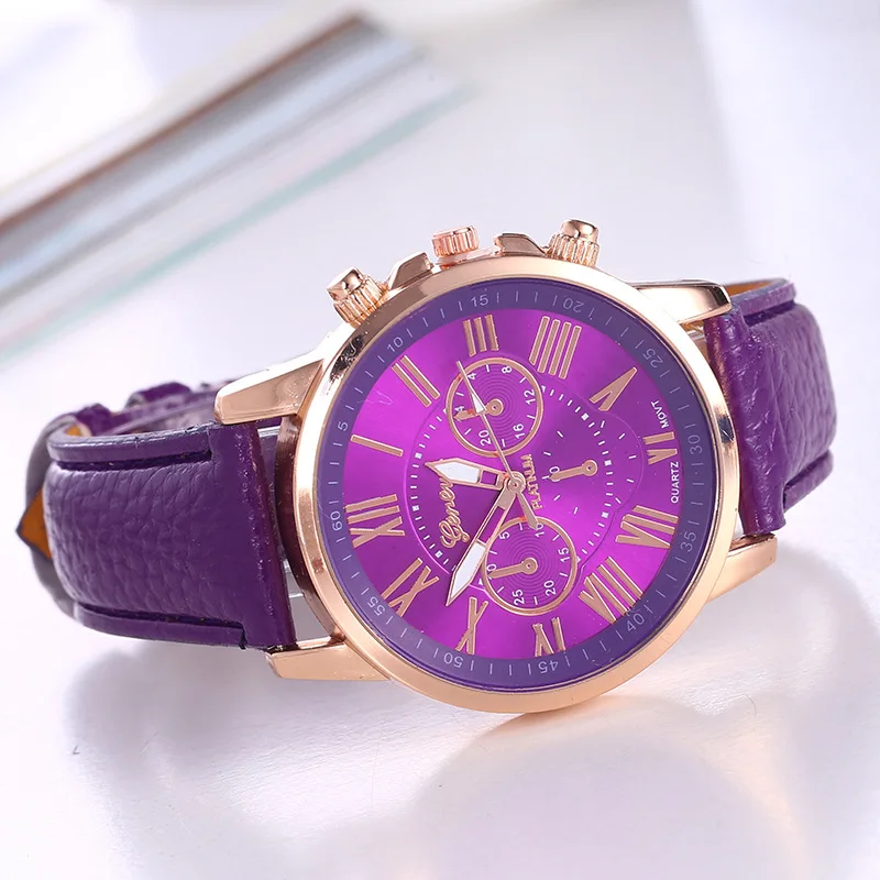Womens Watches Brand Sport Style Fashion Ladies Watch Leather Watch Women Girls Female Quartz Wristwatches Montre Femme - 6