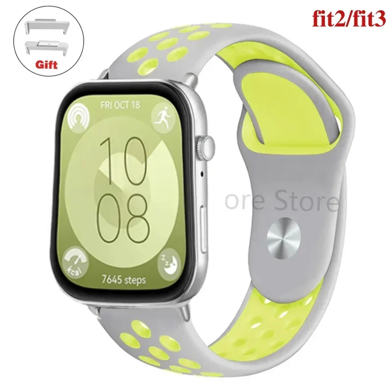 Breathable Silicone Sport Watchband - Vitality Collection