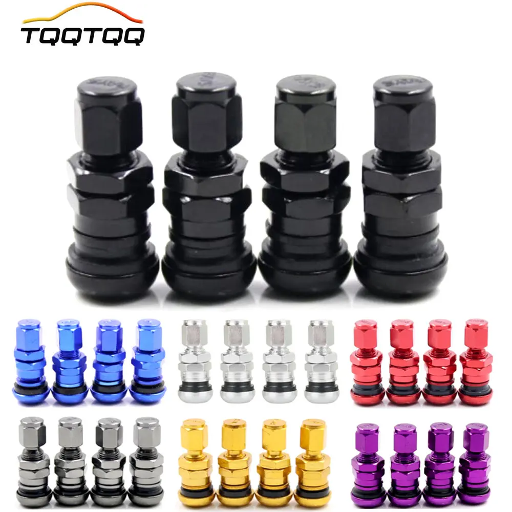 4 Tappi Valvola Indicatore Pressione Pneumatici – 3 Colori (verde/giallo/rosso), Per Auto, Moto E Bici, 32-36 Psi
