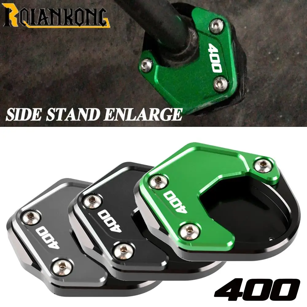 

NEW For kawasaki NINJA Z 400 Ninja400 2022 2023 NINJA 400 Z400 Motorcycle Accessories Side Stand Enlarge Pad Plate Kickstand