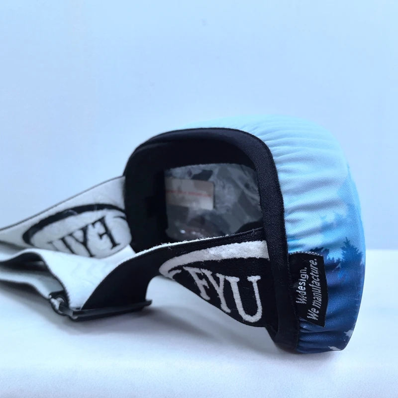 Customized Design Soft Bag Snow Goggle Cover Professional Stretchy Snow Goggle Protector 3