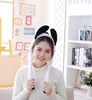 Bunny Ear Moving Headband Funny Cute Rabbit Ear Plush Headband Move Toys Kids Cosplay Party Hearwear Decorations for Women Girls 1