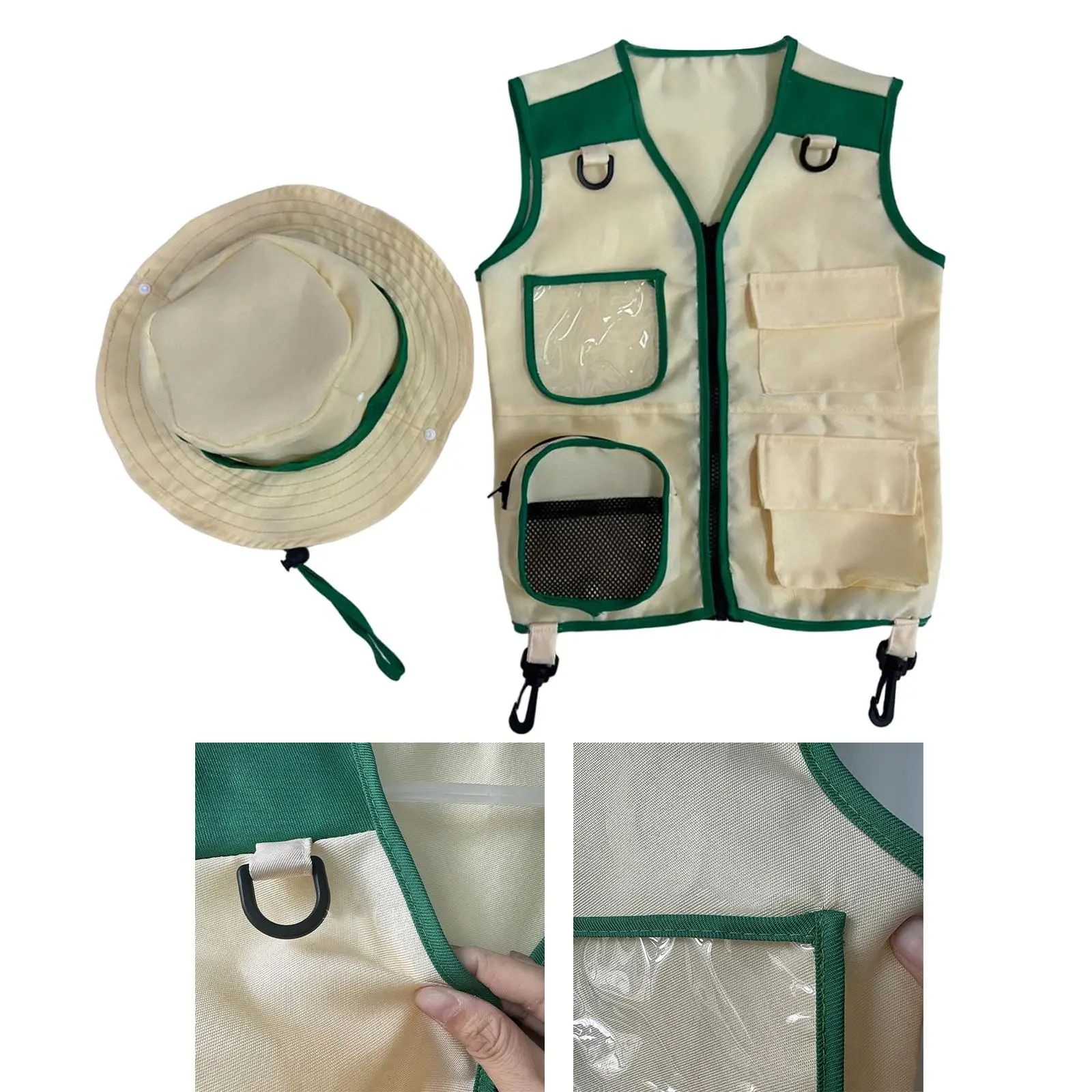 Kids Explorer Kits Camping and Backyard Kits Kids Outdoor Activity Outdoor Adventure Vest Cargo Vest for Kids 3-12 Years Old Kids Explorer Kits Camping and Backyard Kits Kids Outdoor Activity Outdoor Adventure Vest Cargo Vest for Kids 3-12 Years Old