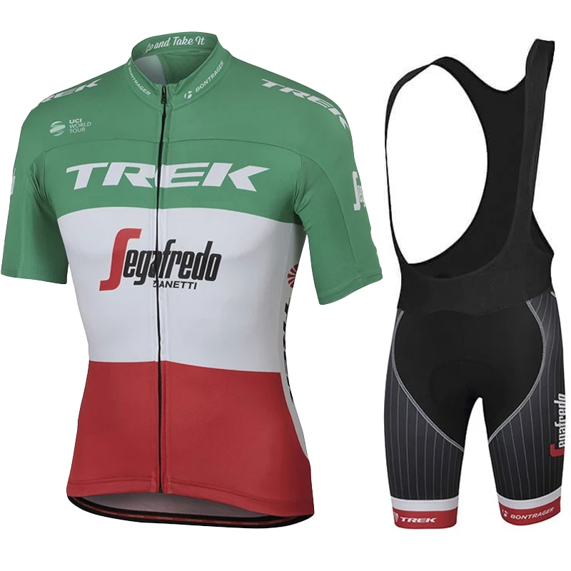Cycling Jerseys Men's Blouse Outfit Set Clothing TREK Sports Pants Gel Bike Suit Man Mtb Jersey Mountain Shorts Summer Uniform 2