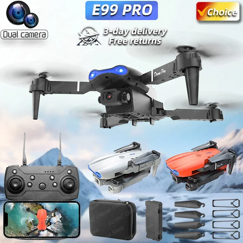 รูปสินค้า โดรน RC กล้อง 4K พับได้ บิน FPV คมชัด 4 ชั่วโมง