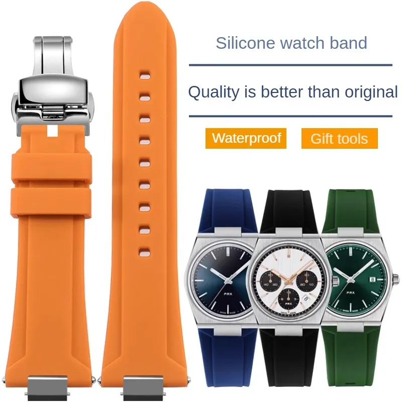 Comfortable Rubber Watch Strap Replacement TW0784_K0000013