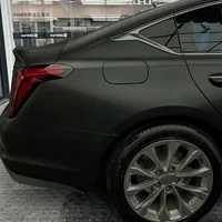 Car Sticker Matte Black Car Wrapping Vinyl Film Color Change Film PET Bubble Free Wrap Decals PVC Sticker Car Accessories 2
