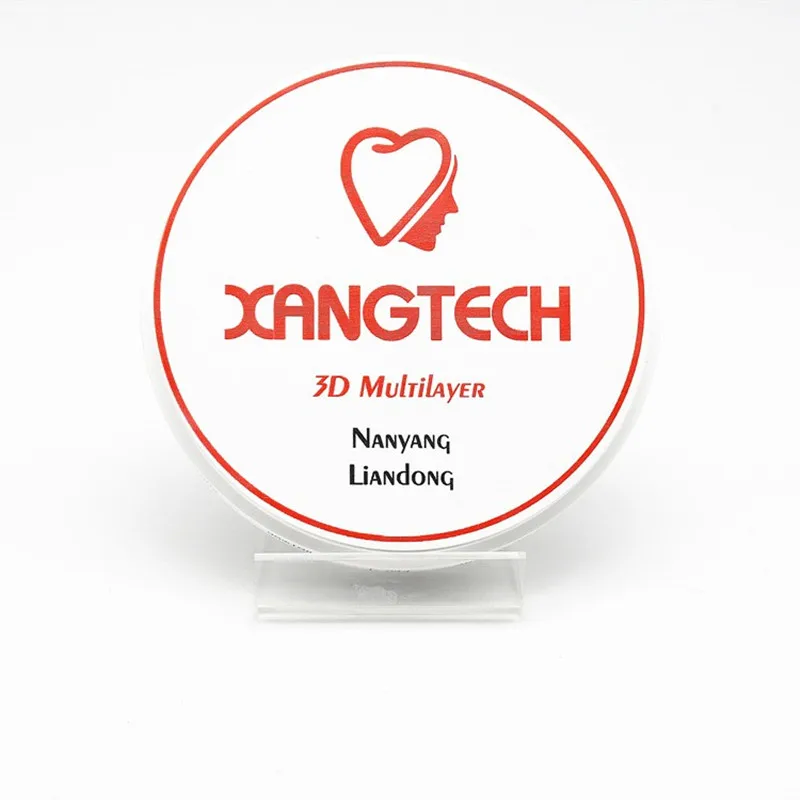 

XANGTCH Dental Zirconia Blank 3D SST Multilayer 98mm For Cad Cam System