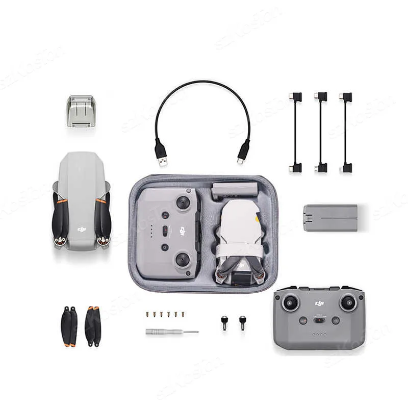 Sac de transport pour DJI Mini 2/Mini 2 SE/Mini 4K, étanche, gris