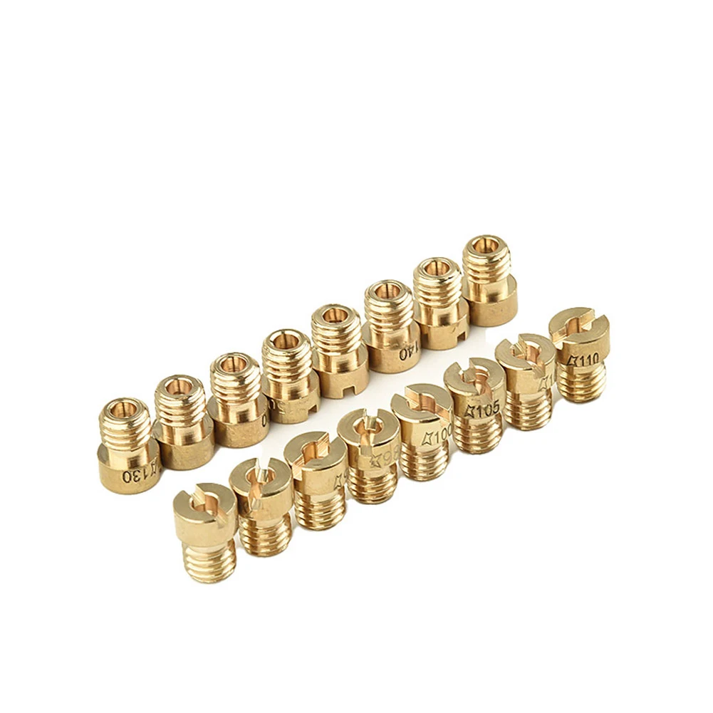 

Pack Of 16pcs Carburetor Main Jet For PWK Keihin-OKO CVK 90, 92, 95, 100, 105, 108-150 Motoforce Carburetor Injector Nozzle