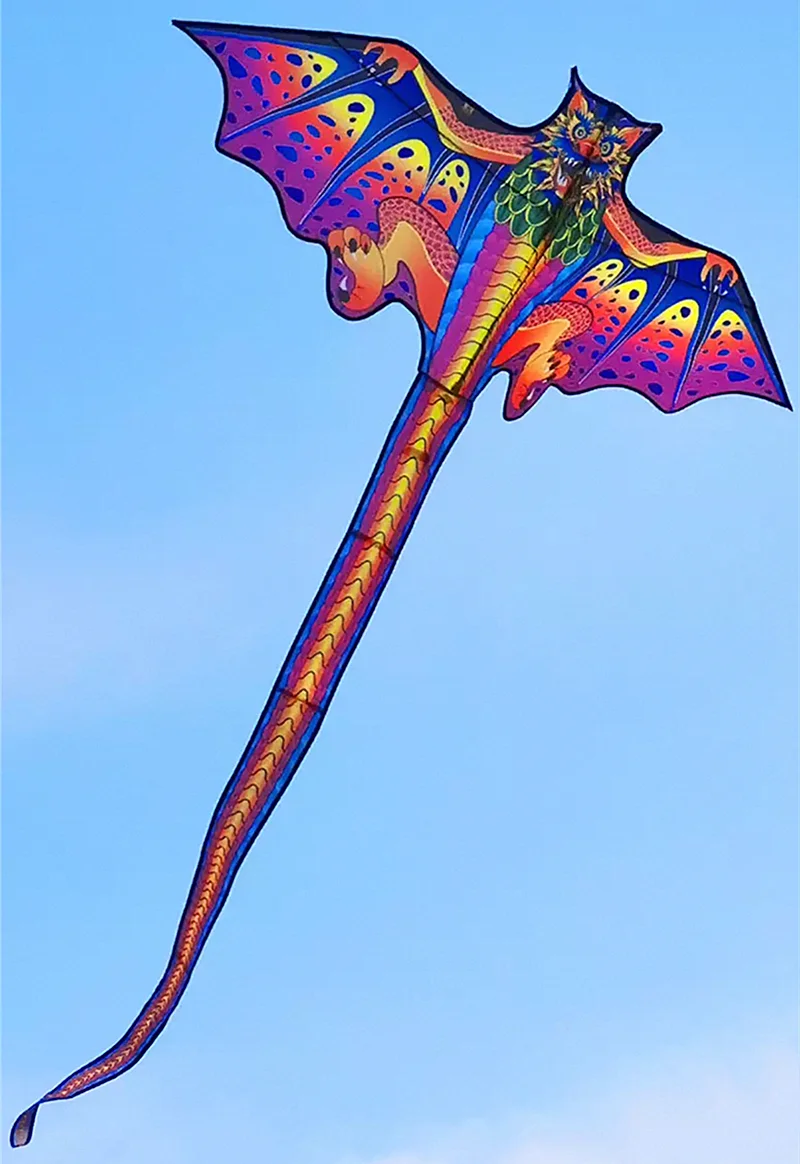 Drachendrachen Großhandel Spielzeug Fliegendrachen Kinderdrachen chinesische traditionelle Drachen Drachen Fliegen Erwachsene Riesendrachen Spiele Enfant – Detail 6