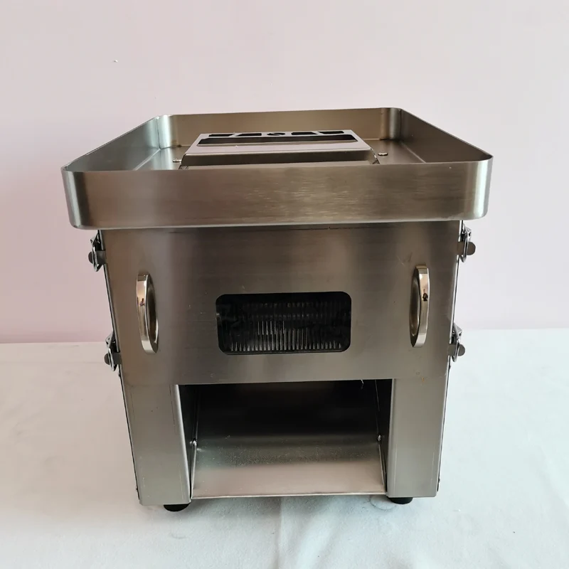 

PBOBP 150KG/H Automatic Meat Slicer And Commercial Multifunctional Fresh Meat Dicing Machine Household Lamb Roll Slicer 220V