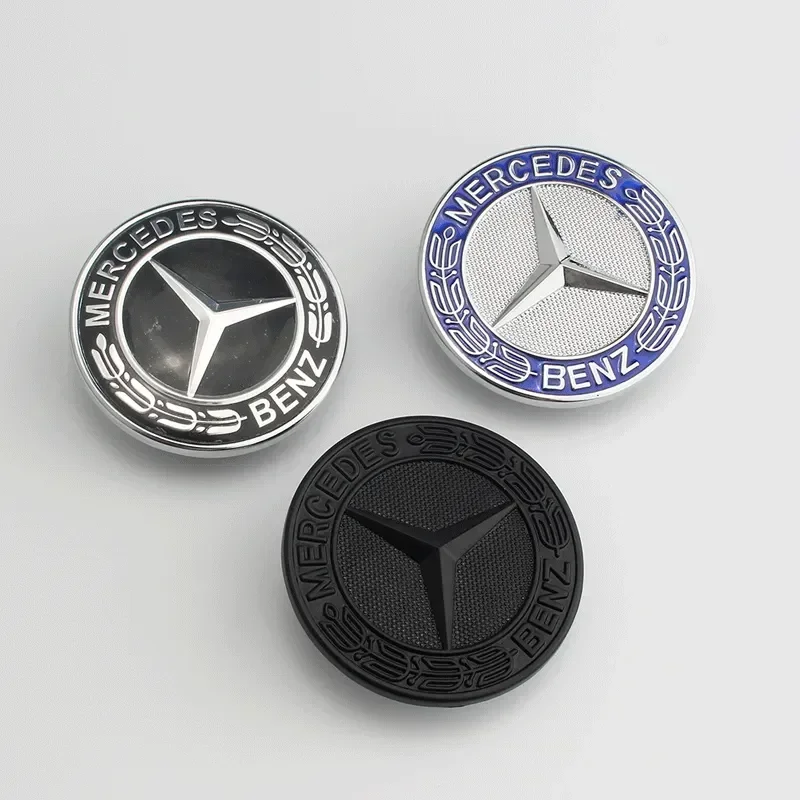 

3D ABS 56 мм передняя крышка фотообъектива аксессуары-эмблема Benz для класса C Класс E Класс S W204 W210 W211 W212