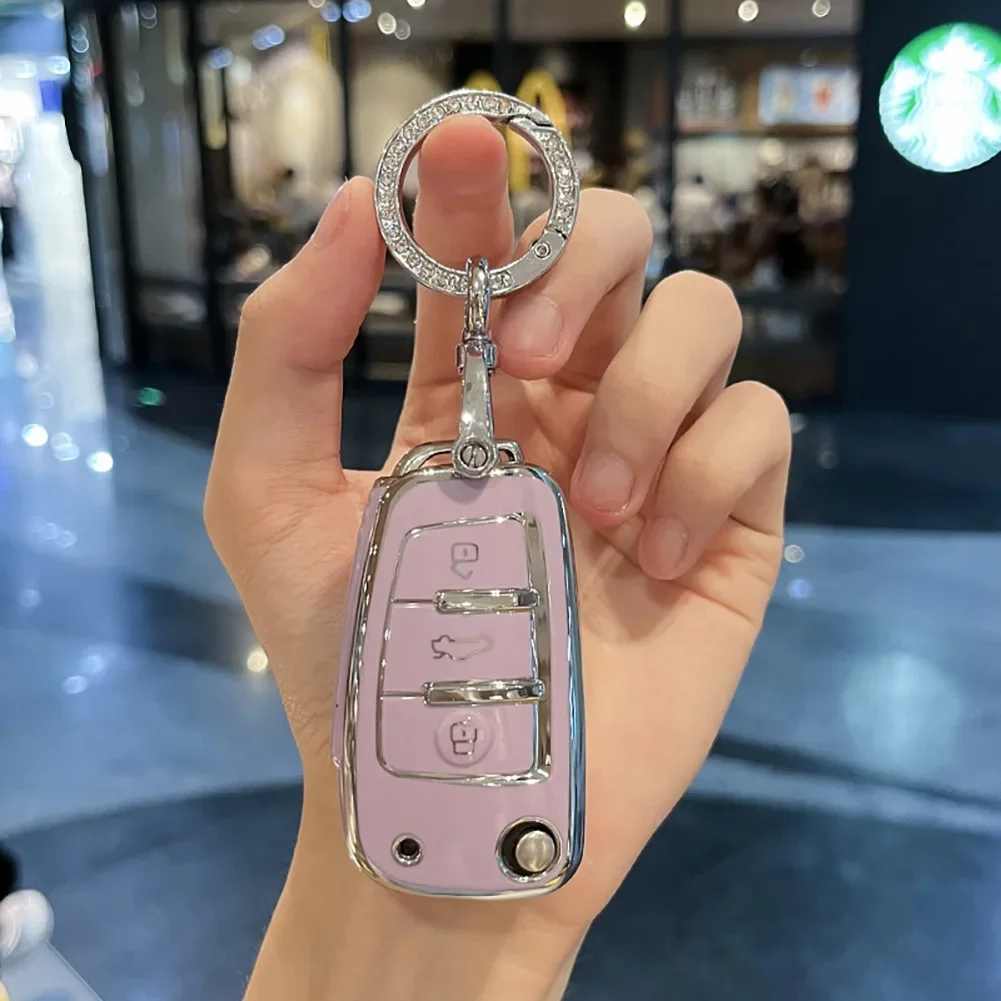 Premium Car Folding Key Protective Shell Cover
