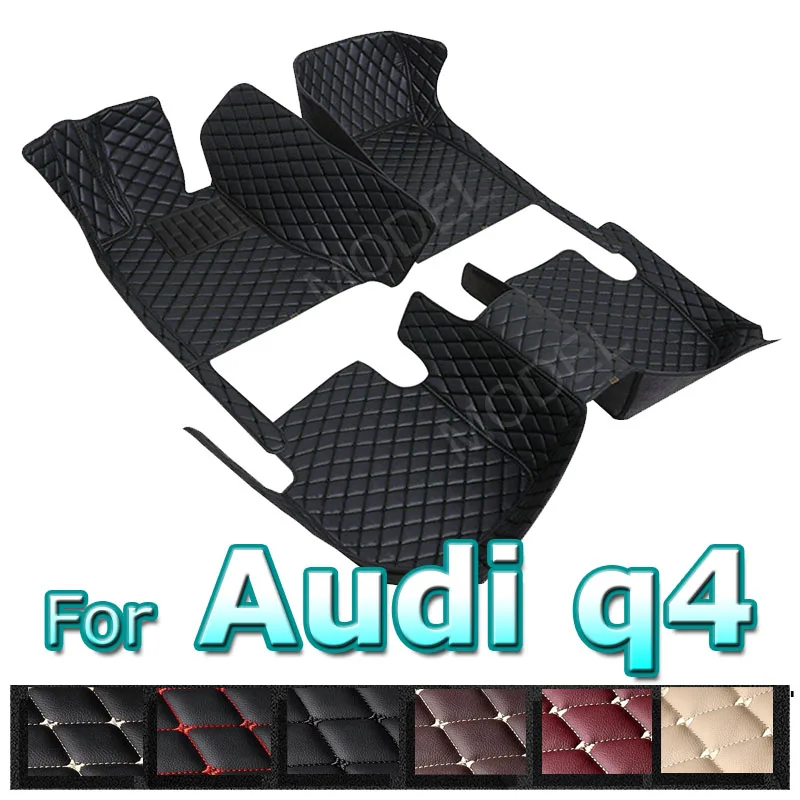 

Car Floor Mats For Audi q4 e tron 2022 DropShipping Center Auto Interior Accessories Leather Carpets Rugs Foot Pads