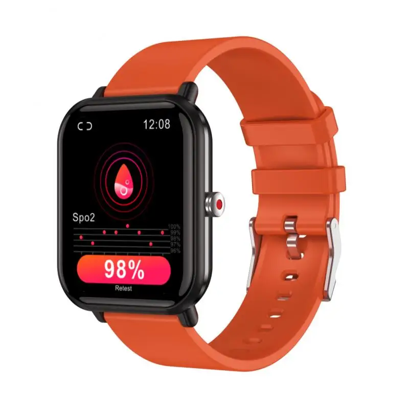 Smart Watch Men Women Watches Body Temperature Measurement Blood Pressure Heart Rate Monitor Sports Tracker Smart Watch 