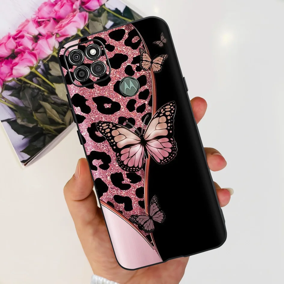 Cute Panda Cartoon Black Silicone Phone Case