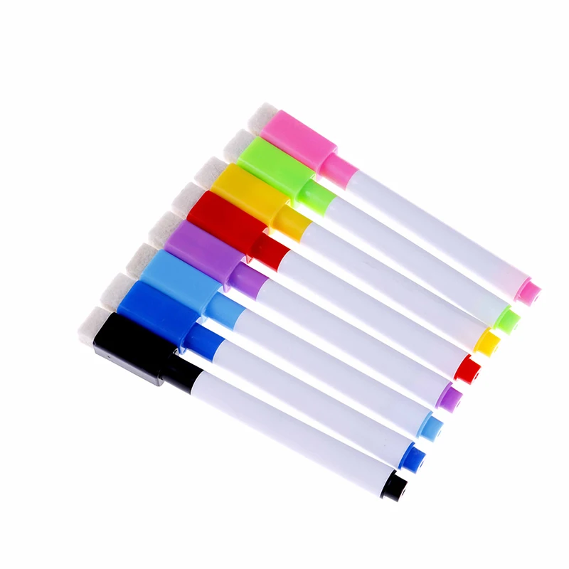 10pcs Erasable Magnetic White Board Marker Pen Whiteboard Marker Liquid Chalk Office School Supplies Art Marker Colorful Ink 1 set of rotary buckle 1 set of table board buckle rv supplies complete table lock trailer folding outdoor table cabinet rotary