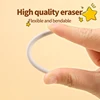 KHINSUN Press Retractable Pencil Eraser Correction Stationery Pen Style Pencil Rubber for Kids Writing School Supplies Erasers 4