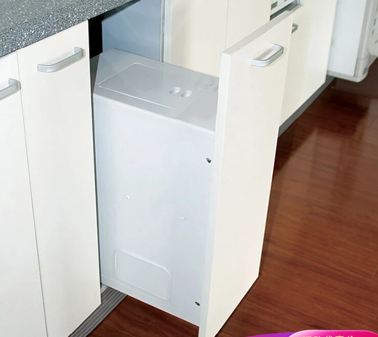 

Cabinet rice box, embedded kitchen rice bucket, household drawer type rice cabinet pull basket