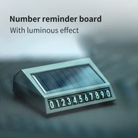 Purificateur d'air solaire pour voiture, élimination des odeurs d'ozone et d'ions négatifs, supporter ficateur d'air avec plaque d'immatriculation de stationnement temporaire, chargement USB 3