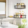 3-Pack Corner Shower Caddy Organizer Shelves Storage Rack Accessories for Bathroom Countertop Home Decor Set 3