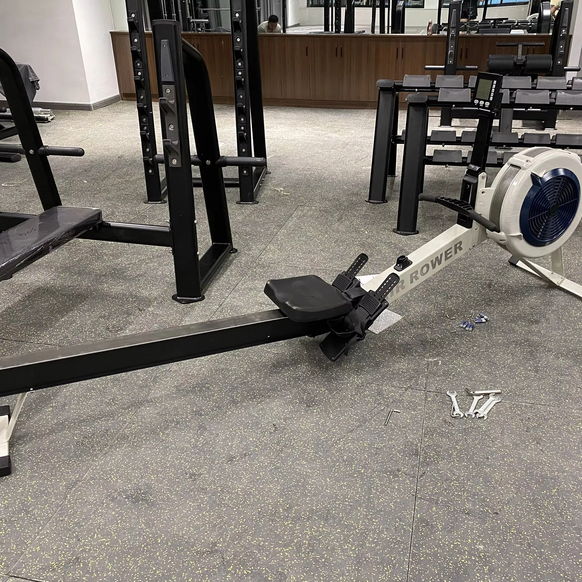 China High Quality Commercial Gym Fitness Equipment High Intensity Fitness Equipment Club Air Rower Rowing Machine