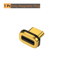 Magnetic USB4.0 Thunderbolt3 Data & Charging Adapter - 40Gbps, 8K Video, 100W Power (Only Gold Plug)