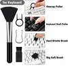 18-in-1 Computer Keyboard Cleaner Brush Kit Earphone Cleaning Pen For iPad Phone Screen Cleaning Tools Keycap Puller Holder 3