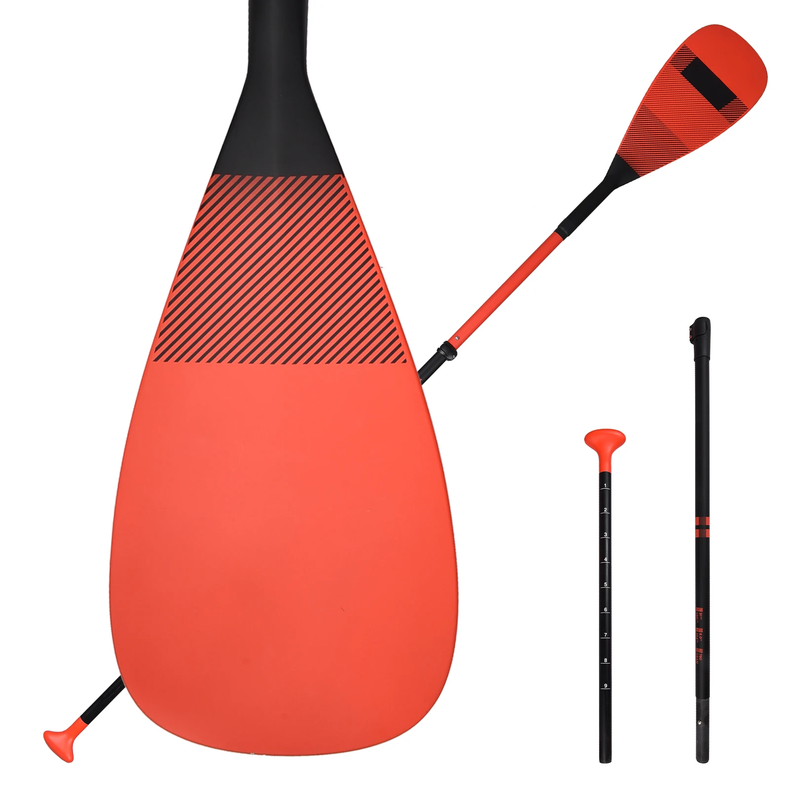 

Sale Promotion Su-p Board Lightweight Paddle Carbon 5.9-7.2ft Stand Up Paddle Adjustable for Paddle/Inflatable Board Water Sport