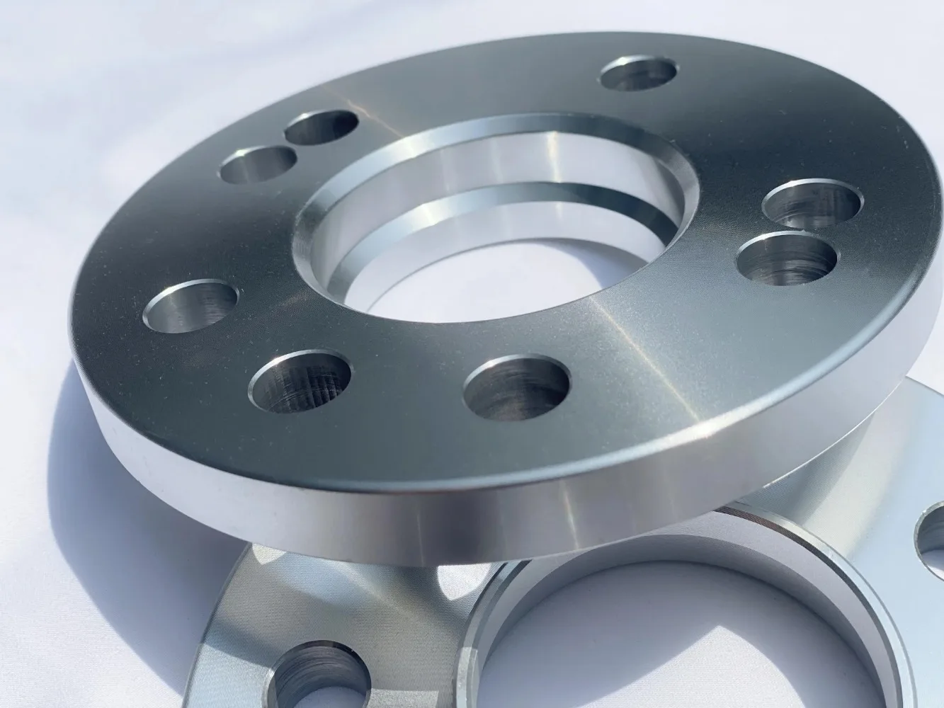 2pcs 10mm Wheel Spacers Adapters Suit for Peugeot Universal Series PCD 4x100/4x108/5x108/5x114.3