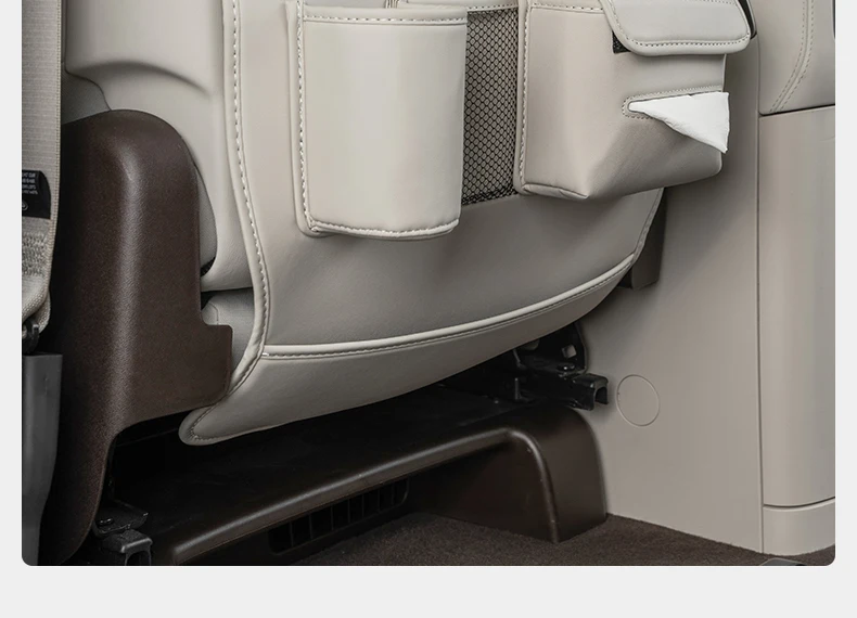 Multi functional seat anti kick pad For DENZA D9 2023-2025 Seat back tissue stor
