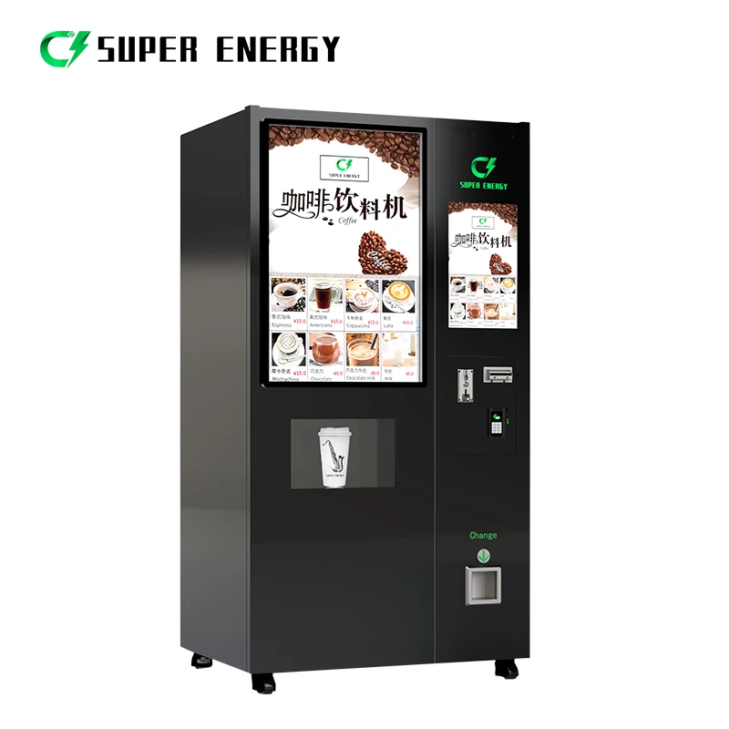 Hot Sale Coffee/Coffe/Cafe Vending Machine Professional Instant Cold And Hot Coffee Vending Machine 6