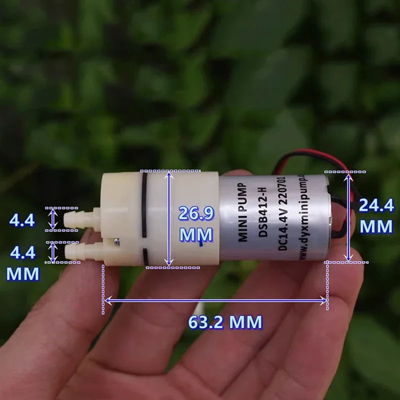 Moteur électrique DC 12V 0.4-1L Micro Diaphragme Pompe à Eau Auto-amorçante Pompe à Diaphragme Pompe à Liquide Imprimante Jet D'encre 12V Pompes à
