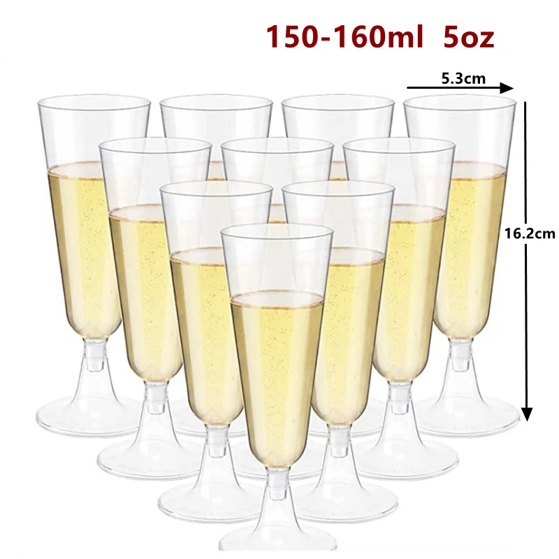 transparent 25pcs