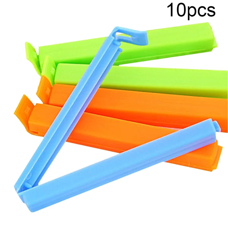 

5Pcs/10Pcs Househould Food Snack Storage Seal Sealing Bag Clips Sealer Clamp Food Bag Clips Kitchen Tool Home Food Close Clip