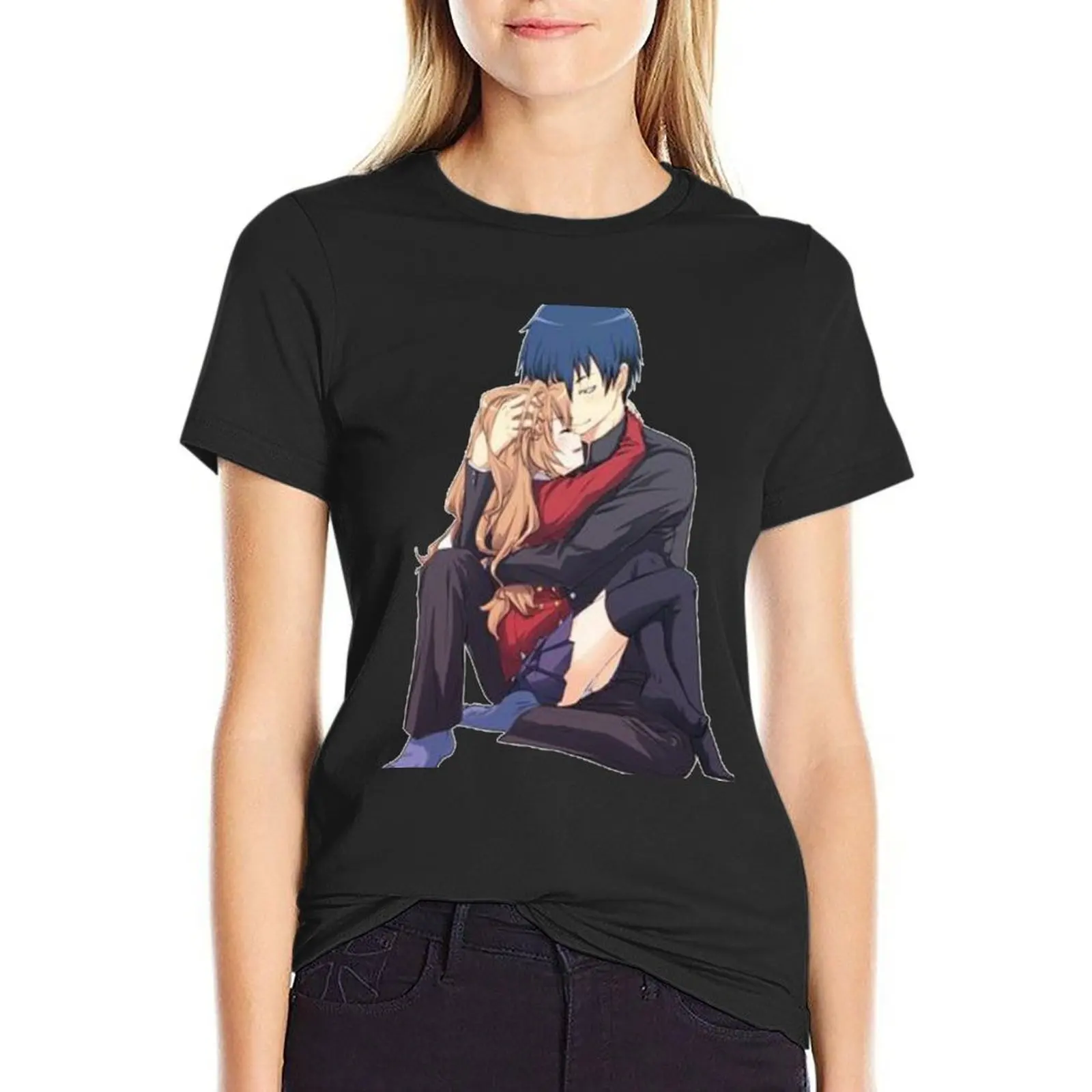 

Toradora T-Shirt summer top vintage clothes tees lady clothes summer clothes for Women