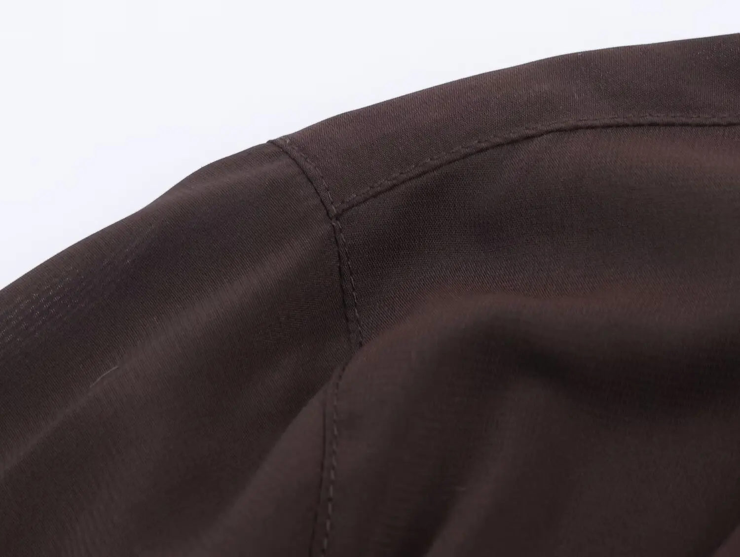 HH Damen Mode Alltagstaugliches Vielseitiges Elegantes Hemd mit Rüschenkragen, Langarm-Oberteil, Schlichtes High-Street Casual Shirt für Frauen – Detail 6